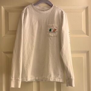Vineyard Vines Boys St. Patrick’s Day Long Sleeve Shirt with Logo